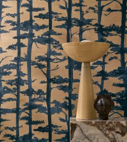 Ame Wallpaper by Casamance Noir