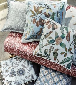 Amisha Fabric by Prestigious Textiles Slate