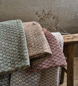 Amoroso Fabric by Osborne & Little Aqua/Berry