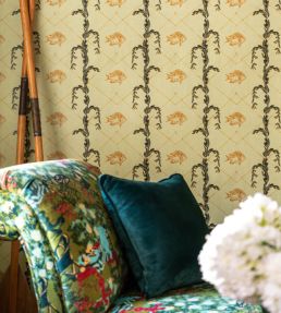 Amoulette Wallpaper by MINDTHEGAP Yellow