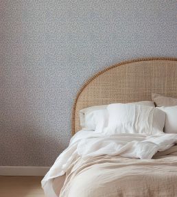 Amur Wallpaper by Kate Medlicott Cloudy Blue