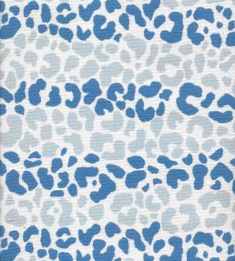 Amur Fabric by Kate Medlicott Ocean & Cloudy Blue
