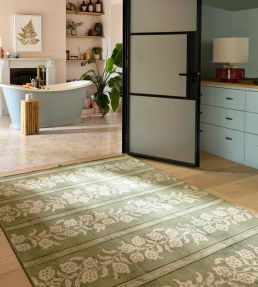 Sanderson Anaar rug Forest Green 48658-148007140200 Forest Green