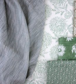 Anara Fabric by Warwick Eau-De-Nil