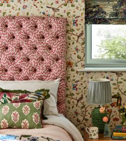 Ancient Canopy Fabric by Sanderson Forest Green