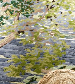 Sanderson Ancient Canopy rug Forest Green 146708140200 Forest Green
