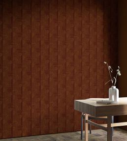 Andana Wallpaper by Tres Tintas Rojo
