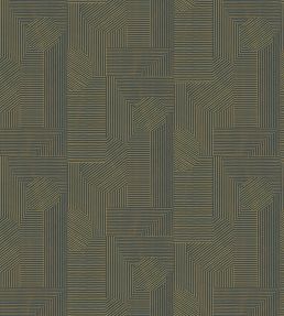 Andana Wallpaper by Tres Tintas Azul oscuro