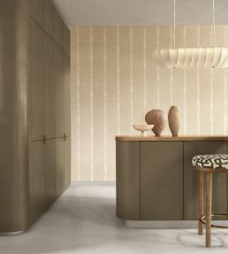 Andati Wallpaper by Casamance Anthracite