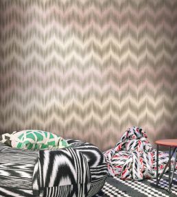 Ande Wallpaper by Missoni Blush