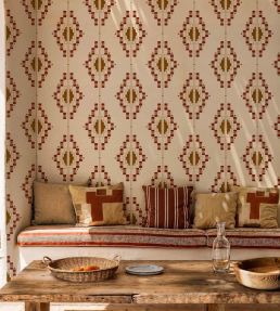 Andes Wallpaper by Coordonne Terracota