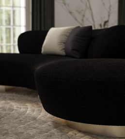 Andes Fabric by Warwick Onyx