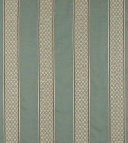 Andorra Stripe Fabric by Colefax and Fowler Old Blue