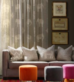 Togo Fabric by Andrew Martin Powder