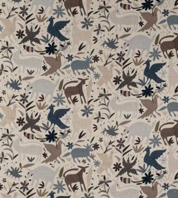 Tiki Tiki Fabric by Andrew Martin Desert