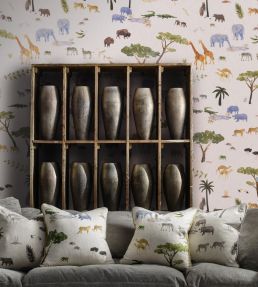 Animalis Wallpaper by Andrew Martin Multi