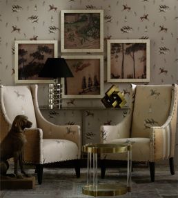 Great Plains Fabric by Andrew Martin Natural