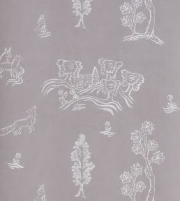 Wychwood Wallpaper by Andrew Martin Dusk