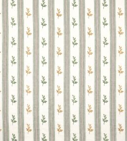 Anduze Fabric by Nina Campbell Green/Ochre/Chocolate