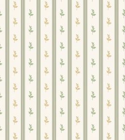 Anduze Wallpaper by Nina Campbell Green/Ochre/Chocolate