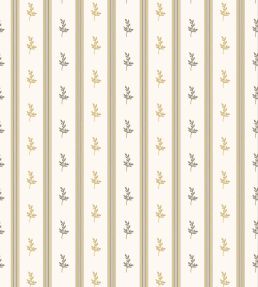 Anduze Wallpaper by Nina Campbell Ochre/Chocolate