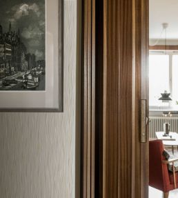 Angby Wallpaper by Borastapeter Grey