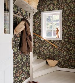 Ania Wallpaper by Sandberg Charcoal