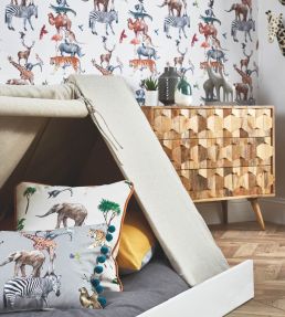 Animal Kingdom Fabric by Prestigious Textiles Candyfloss