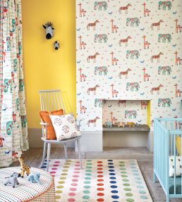 Animal Parade Wallpaper by Villa Nova Green
