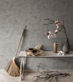 Anna Wallpaper by Sandberg Misty Blue