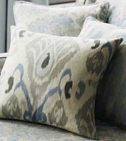Annapurna Fabric by Zoffany Indigo/Linen