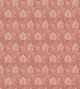 Annecy Wallpaper by Nina Campbell Red