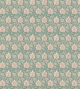 Annecy Fabric by Nina Campbell Teal