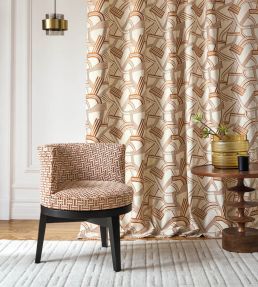 Annees Folles Fabric by Camengo Ocre