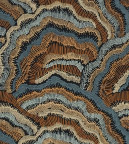 Annella Fabric by Casamance Orage Fauve
