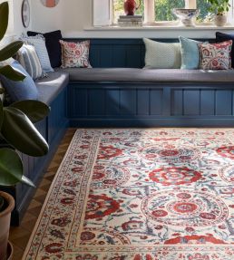 Sanderson Anthos rug Red/Indigo 48659-148200140200 Red/Indigo
