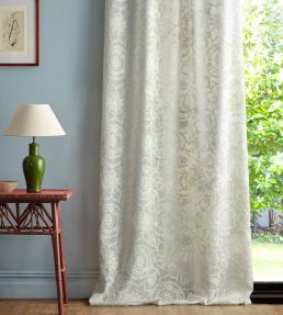 Anthos Fabric by Sanderson Seaspray White