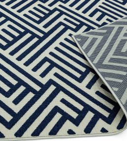 Asiatic Antibes Linear rug Blue White ANTB-04-80150 Blue White
