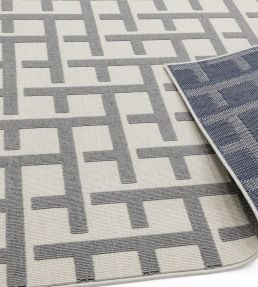 Asiatic Antibes Grid rug White Grey ANTB-03-80150 White Grey