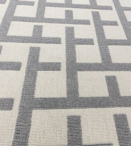 Asiatic Antibes Grid rug White Grey ANTB-03-80150 White Grey