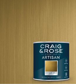 Antique Gold Artisan Special Effects Paint by Craig & Rose Antique Gold