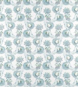 Antoinette Fabric by Anna French Blue and Plum