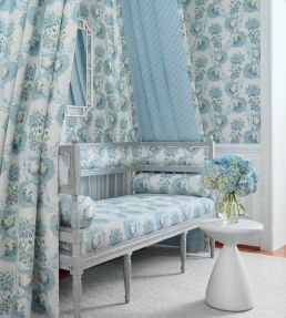 Antoinette Wallpaper by Anna French Beige