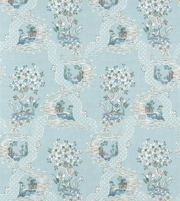 Antoinette Wallpaper by Anna French Blue