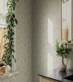 Anton Wallpaper by Sandberg Sage Green