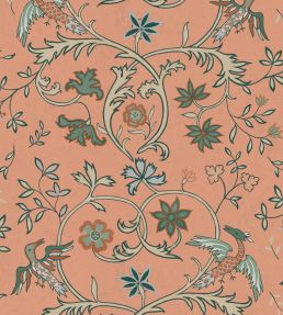 Antwerp Damask Wallpaper by Coordonne Peach