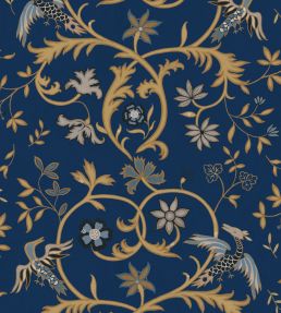Antwerp Damask Wallpaper by Coordonne Sapphire