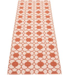 Pappelina Anya Runner rug Brick AN4C710 Brick