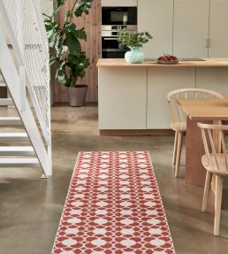Pappelina Anya Runner rug Brick AN4C710 Brick