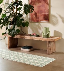 Pappelina Anya Runner rug Misty Mint AN1T710 Misty Mint